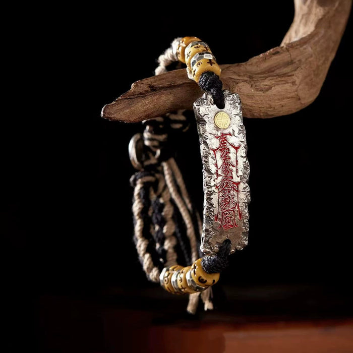 Vermilion Guardian Talisman Bracelet